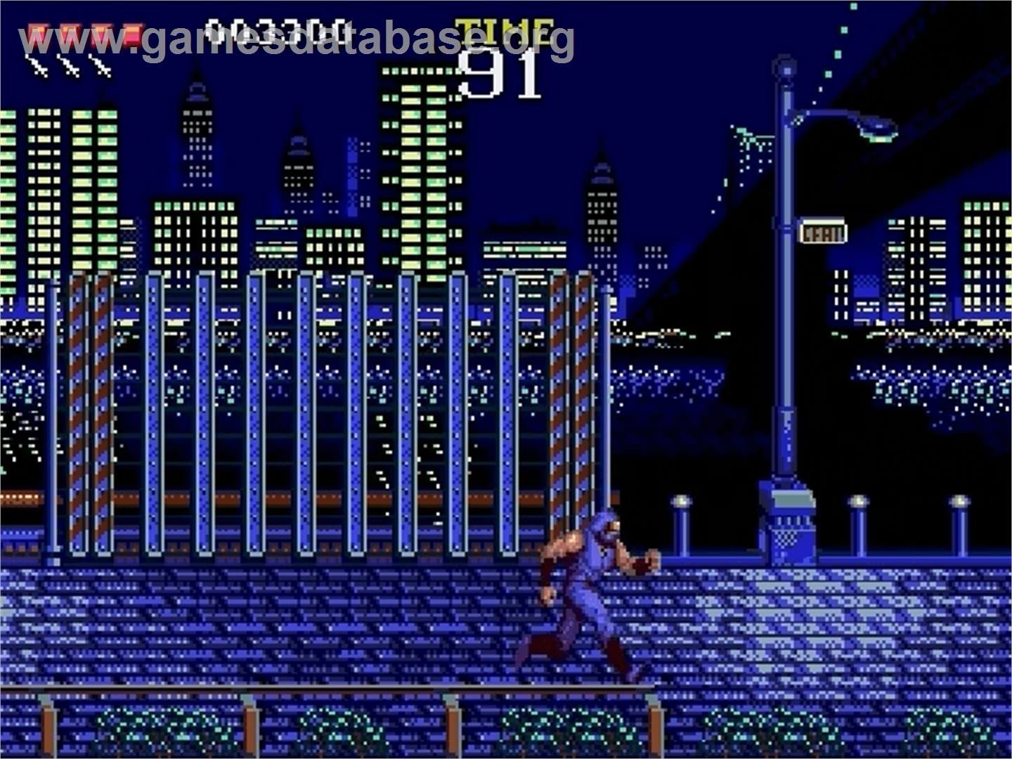 Ninja Gaiden - Sega Genesis - Artwork - In Game