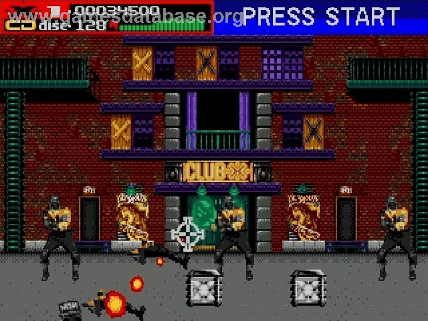 Revolution X - Sega Genesis - Artwork - In Game
