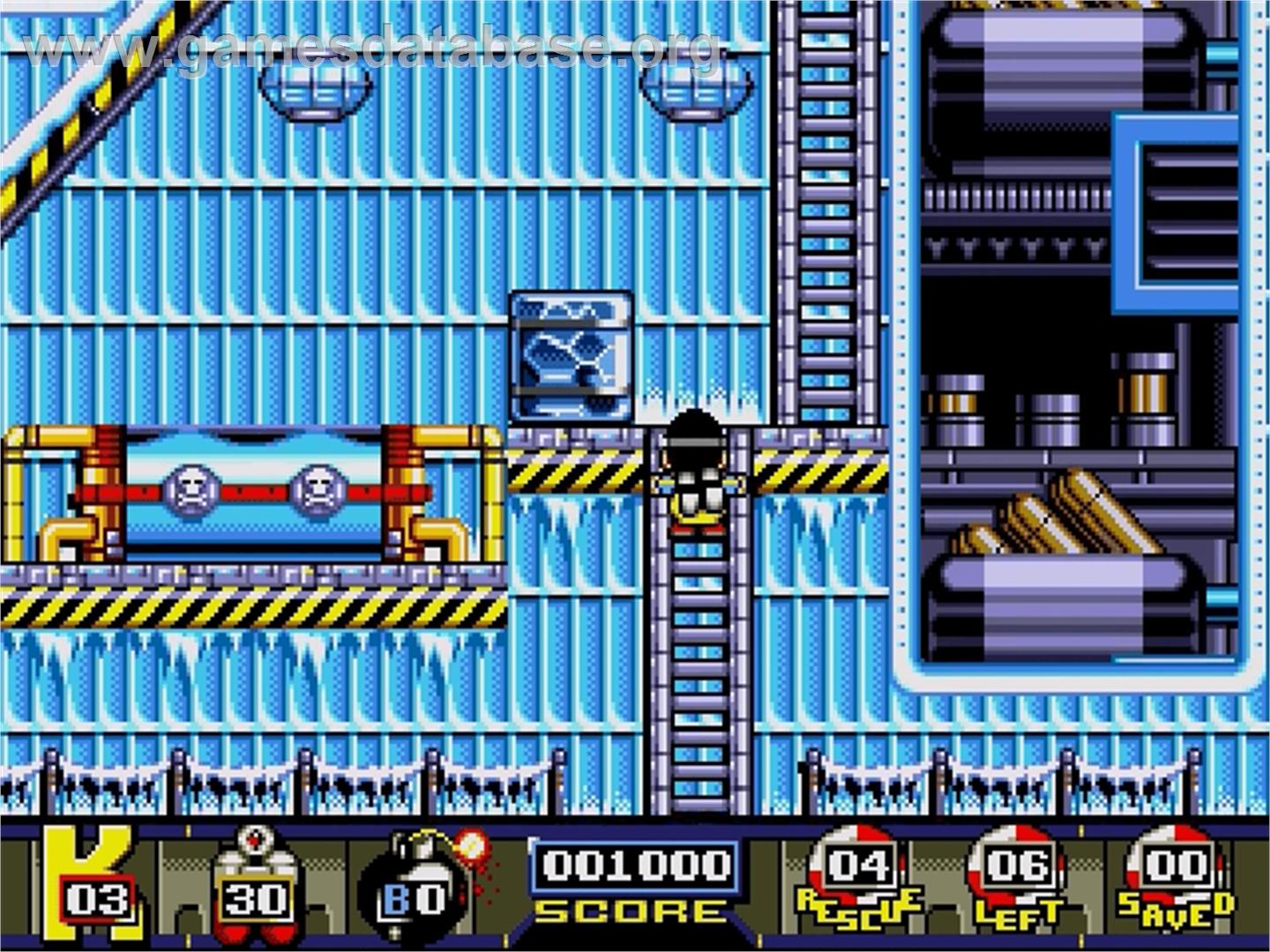 S.S. Lucifer - Man Overboard - Sega Genesis - Artwork - In Game
