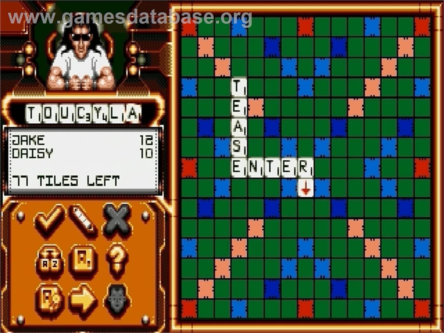 Scrabble - Sega Genesis - Artwork - In Game
