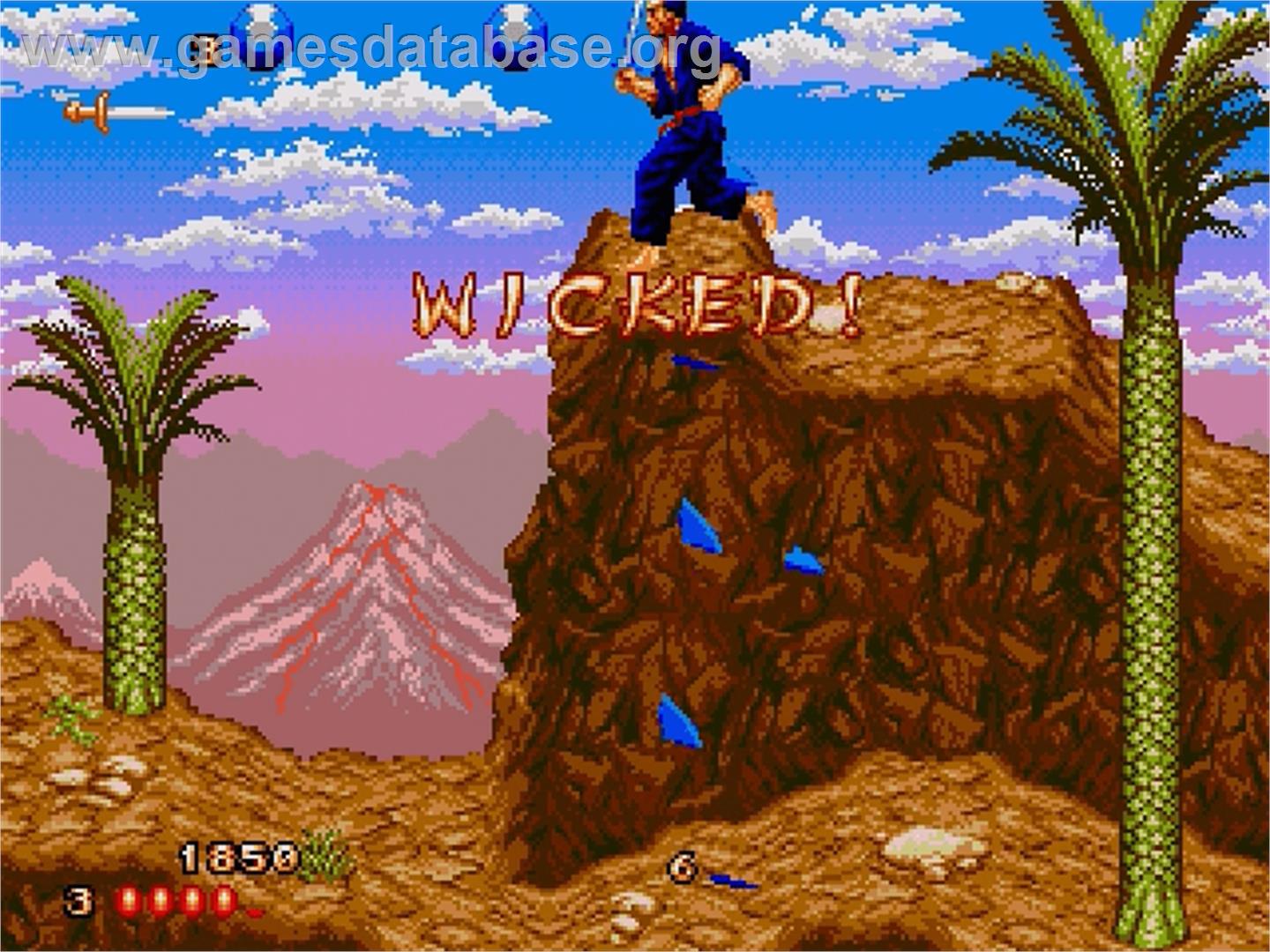 Second Samurai , The - Sega Genesis - Artwork - In Game