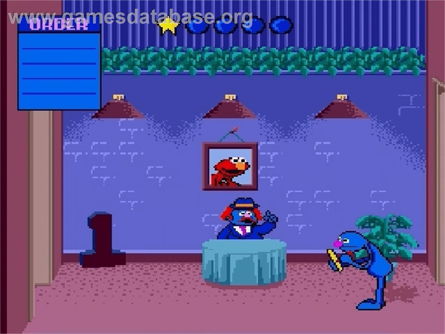 Sesame Street Counting Cafe - Sega Genesis - Artwork - In Game