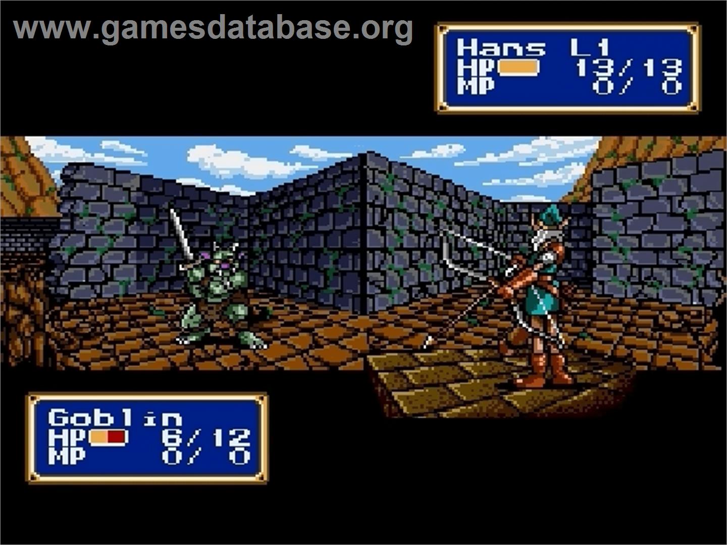 Shining Force - Sega Genesis - Artwork - In Game