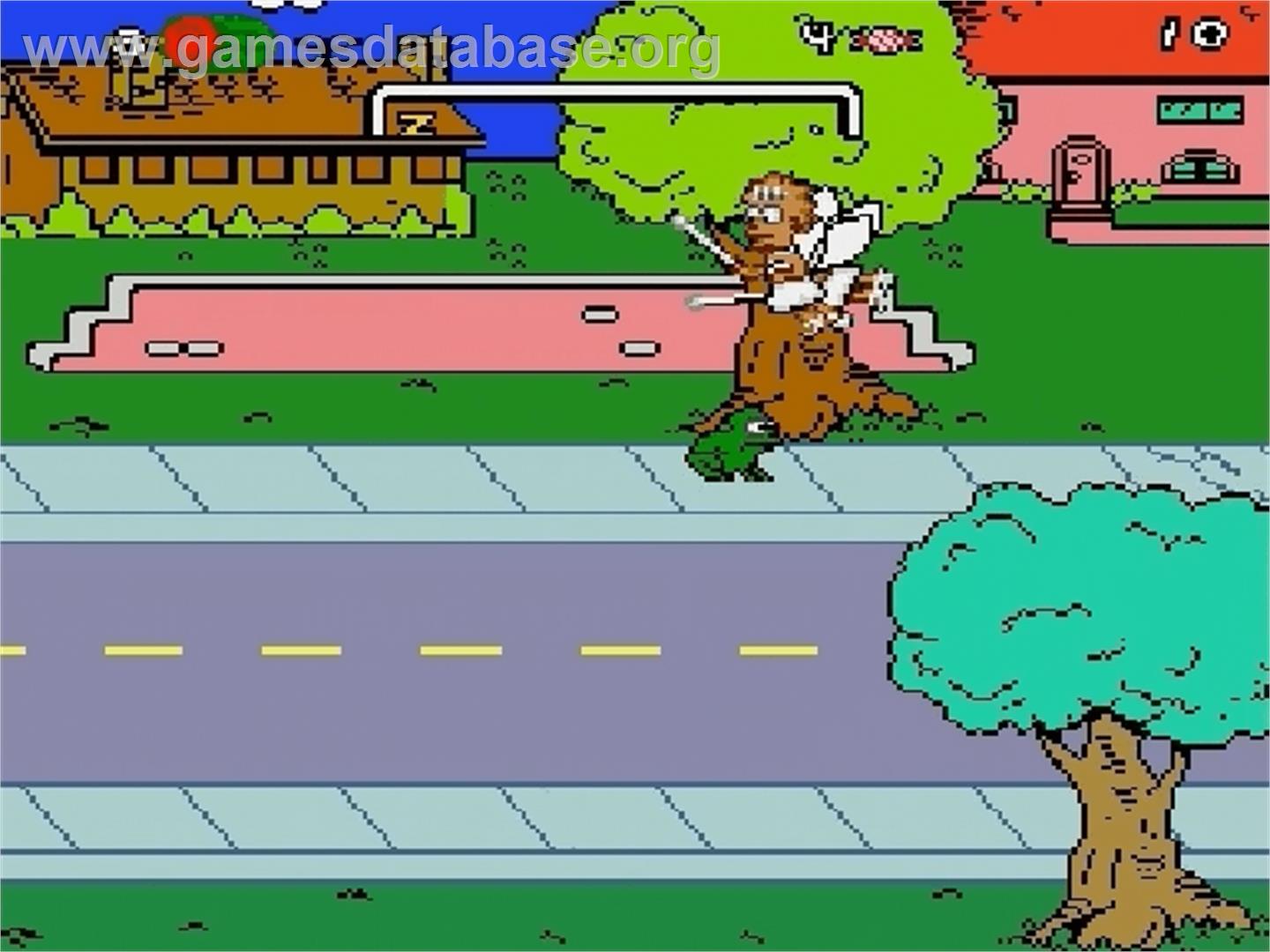 Simpsons, The: Bart's Nightmare - Sega Genesis - Artwork - In Game