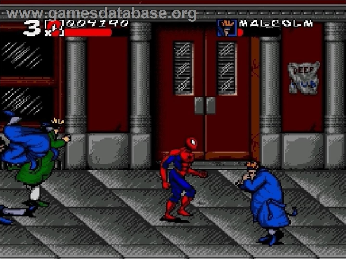 Spider-man And Venom - Maximum Carnage - Sega Genesis - Artwork - In Game