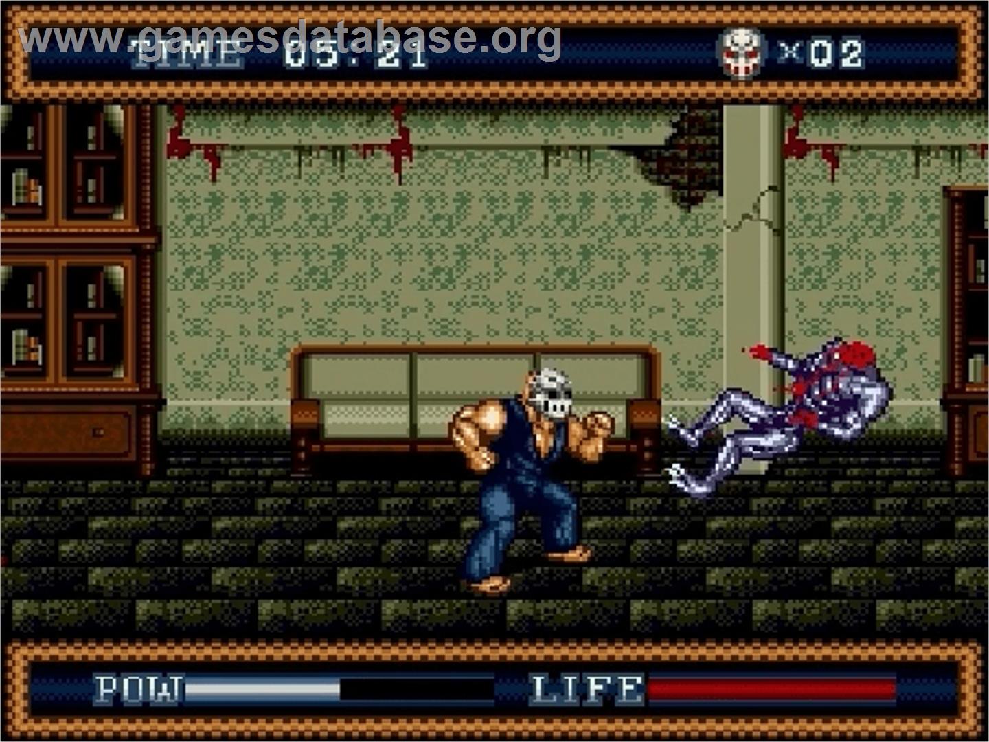 Splatterhouse 3 - Sega Genesis - Artwork - In Game