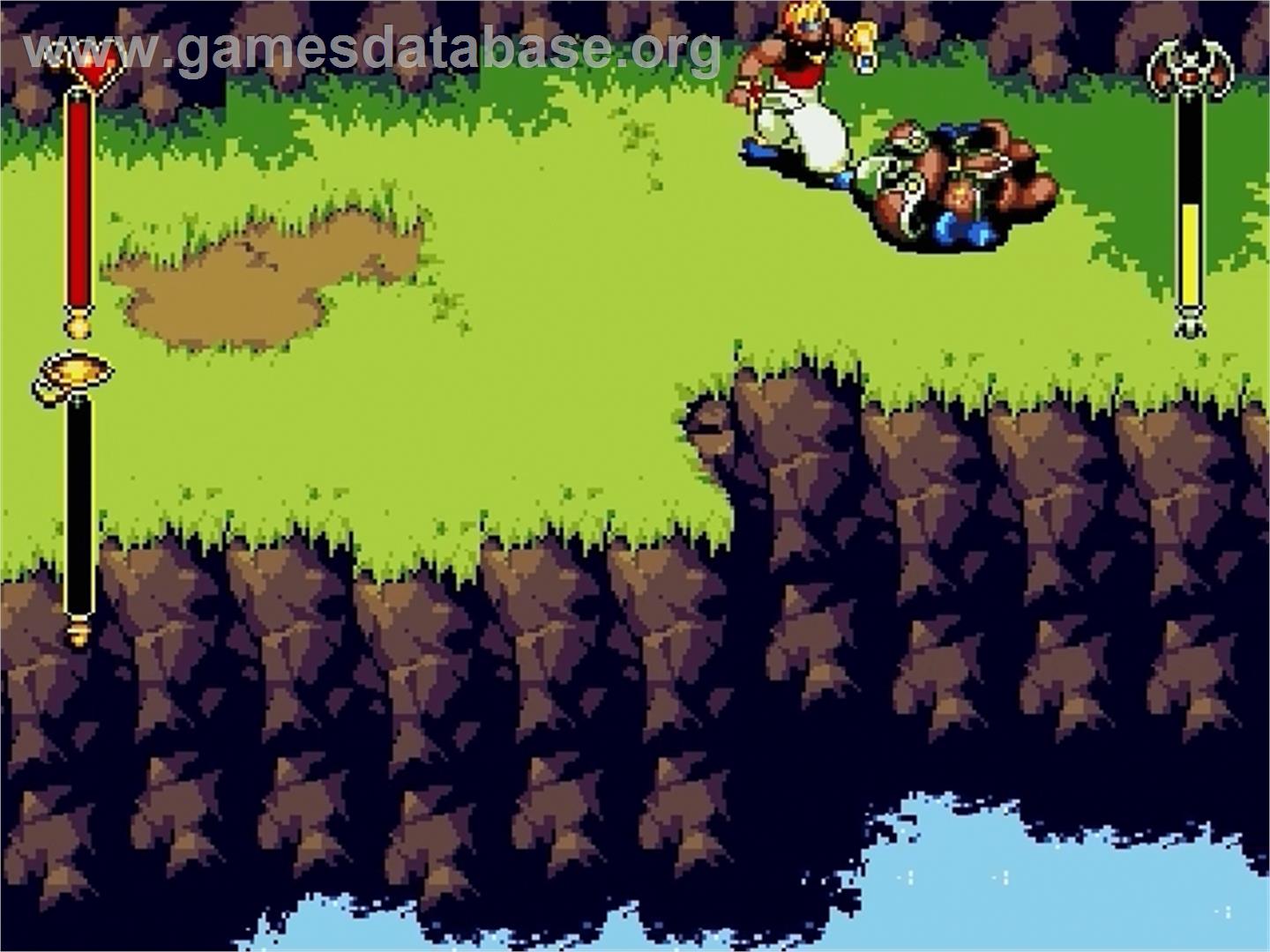 Story Of Thor - A Successor Of The Light, The - Sega Genesis - Artwork - In Game