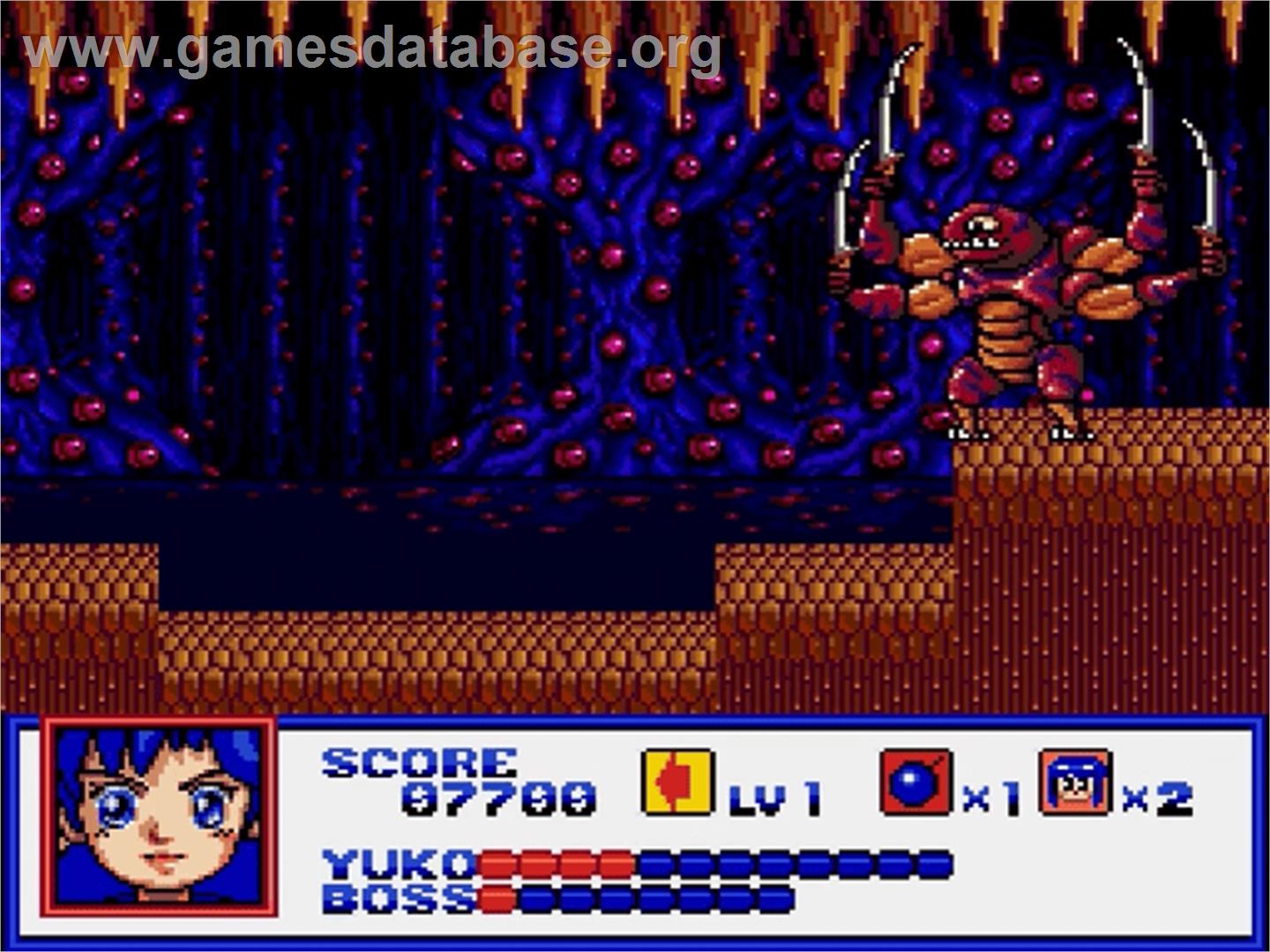 Syd of Valis - Sega Genesis - Artwork - In Game