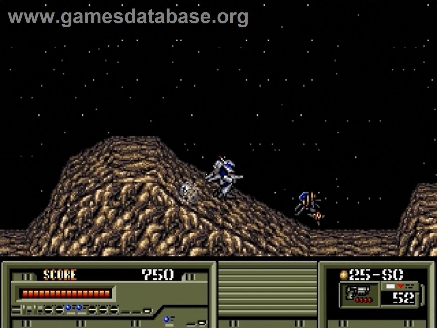 Target Earth - Sega Genesis - Artwork - In Game