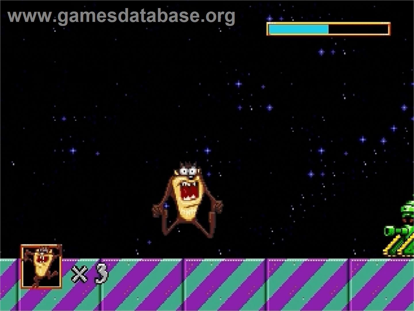 Taz in Escape from Mars - Sega Genesis - Artwork - In Game