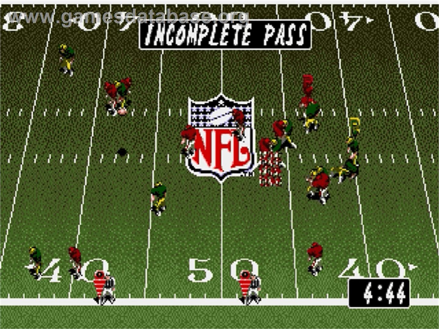 Tecmo Super Bowl 2 - Special Edition - Sega Genesis - Artwork - In Game