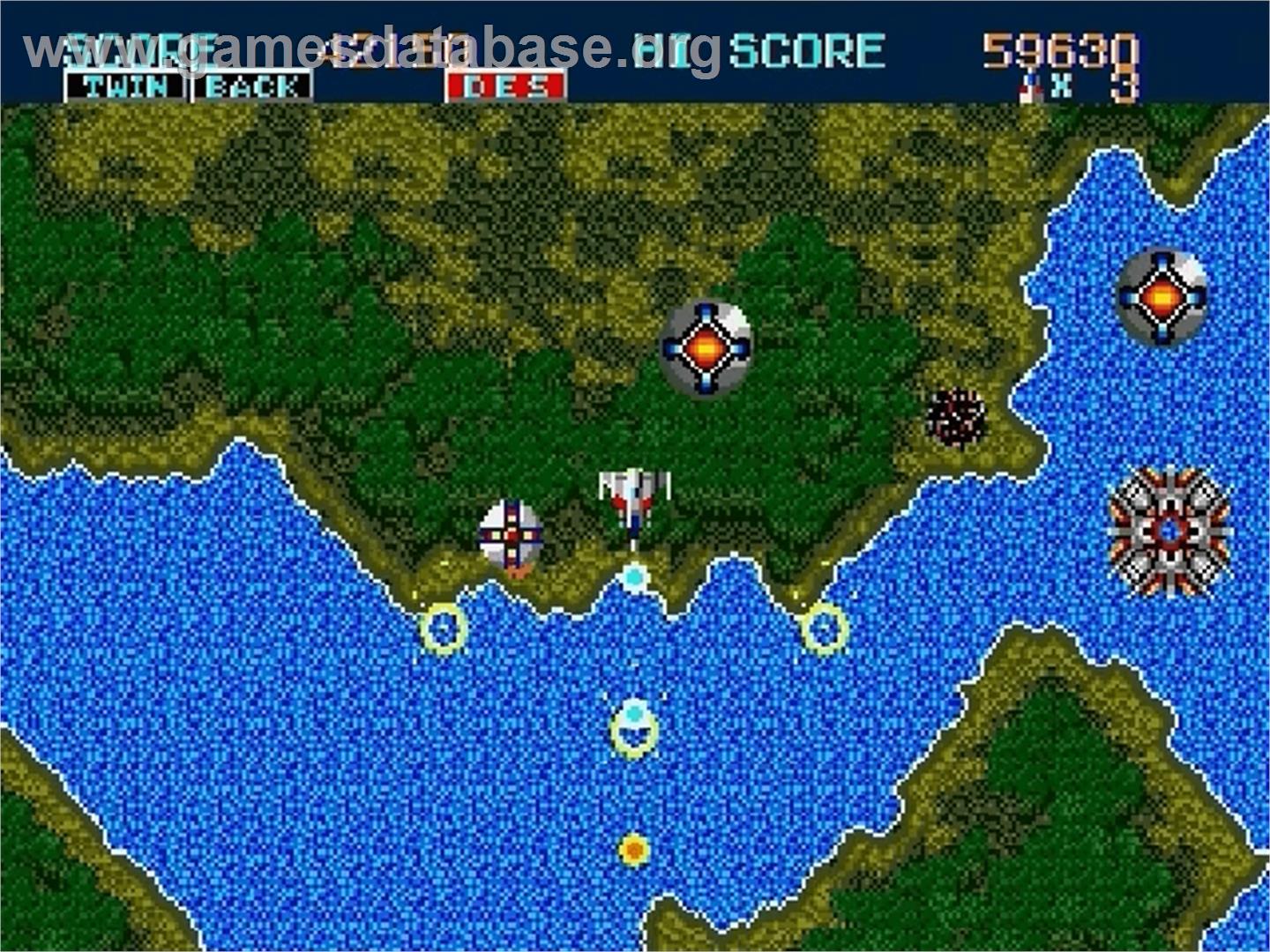 Thunder Force II - Sega Genesis - Artwork - In Game