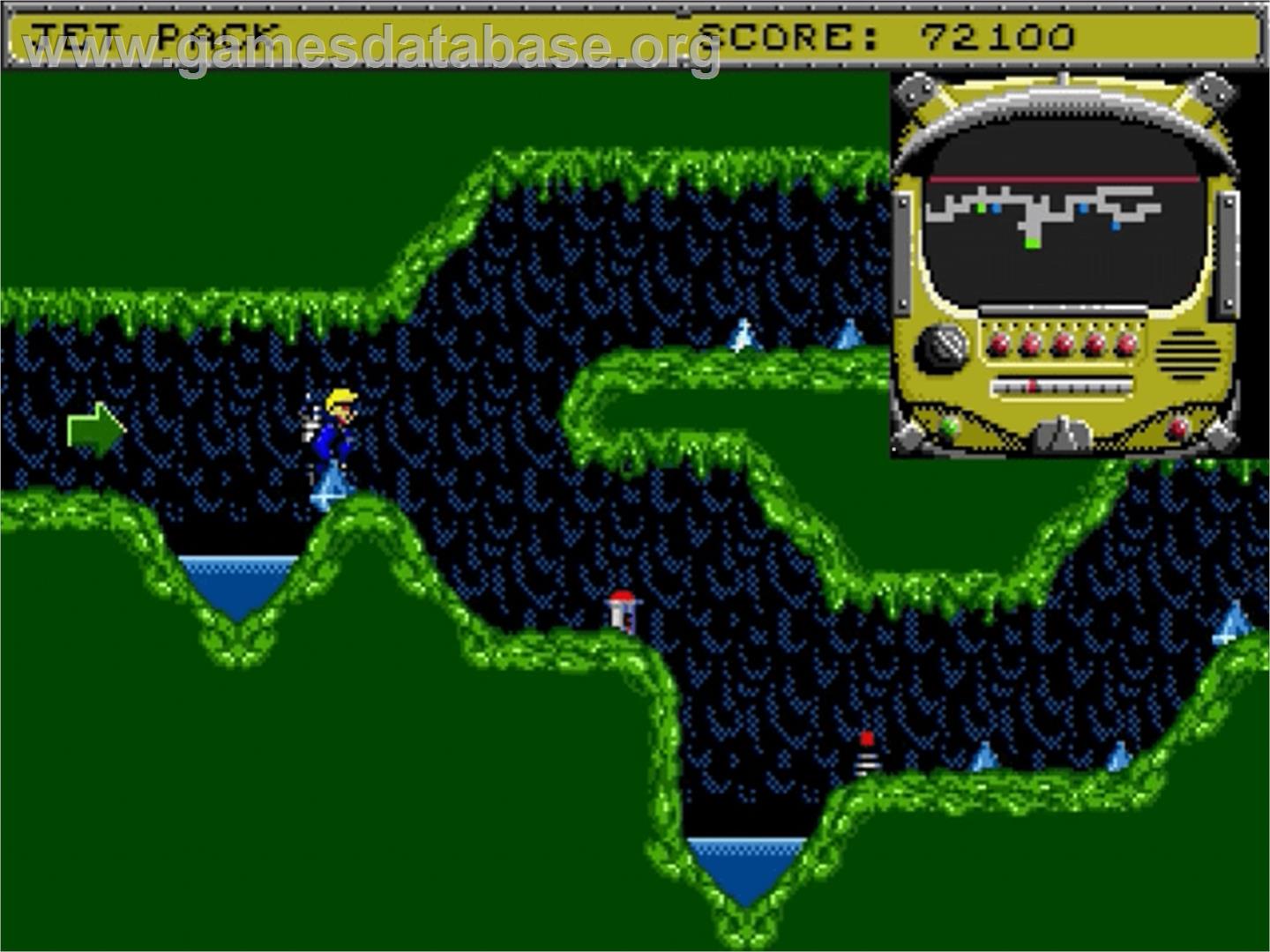 Todd's Adventures In Slime World - Sega Genesis - Artwork - In Game
