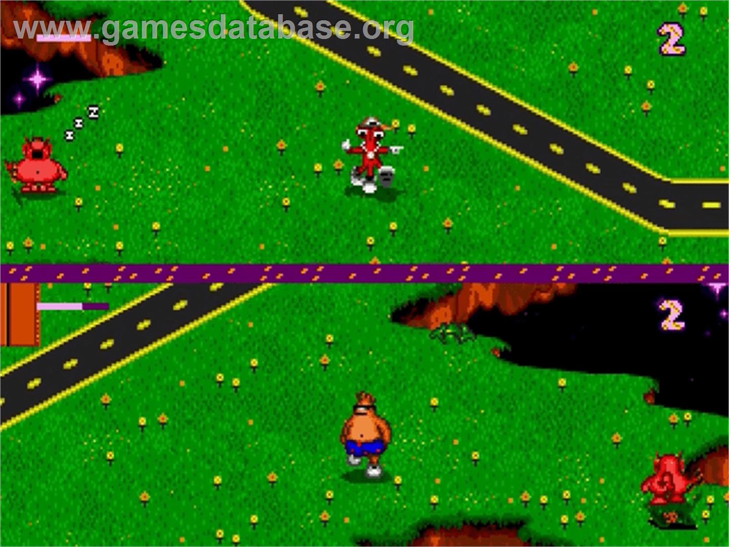 ToeJam & Earl - Sega Genesis - Artwork - In Game