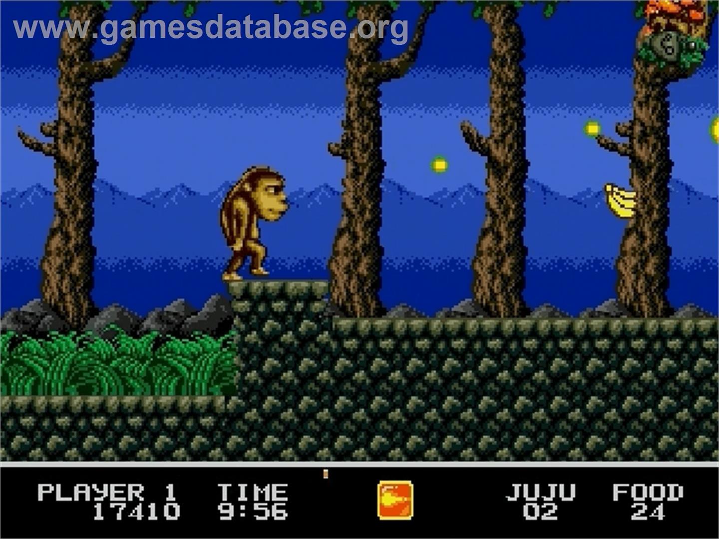 Toki: Going Ape Spit - Sega Genesis - Artwork - In Game