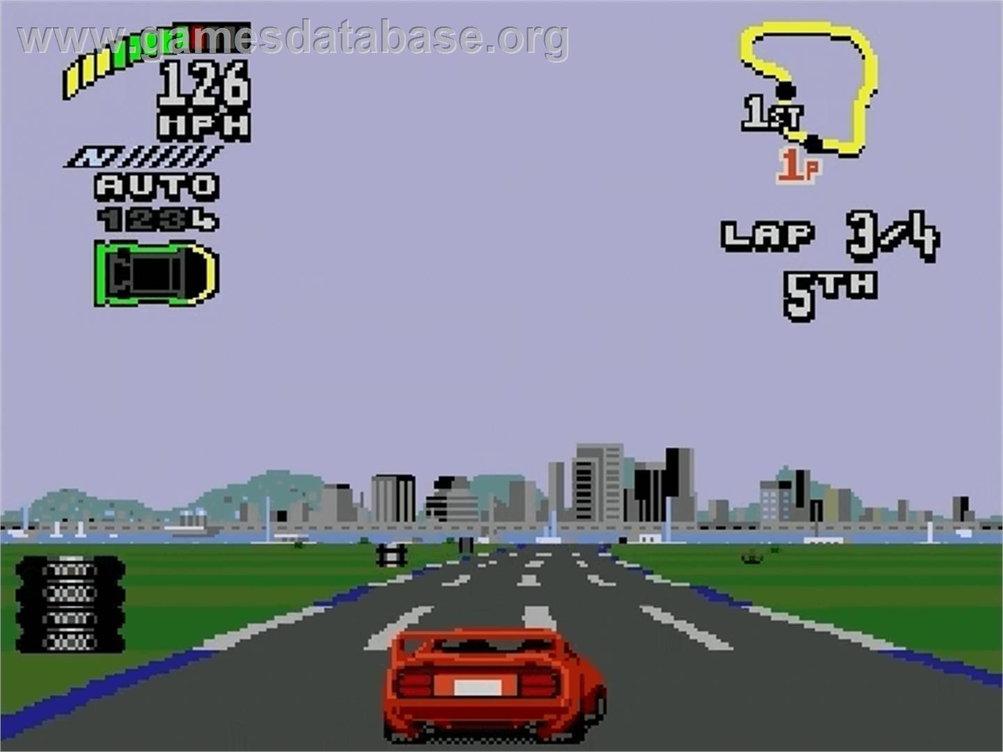 Top Gear 2 - Sega Genesis - Artwork - In Game