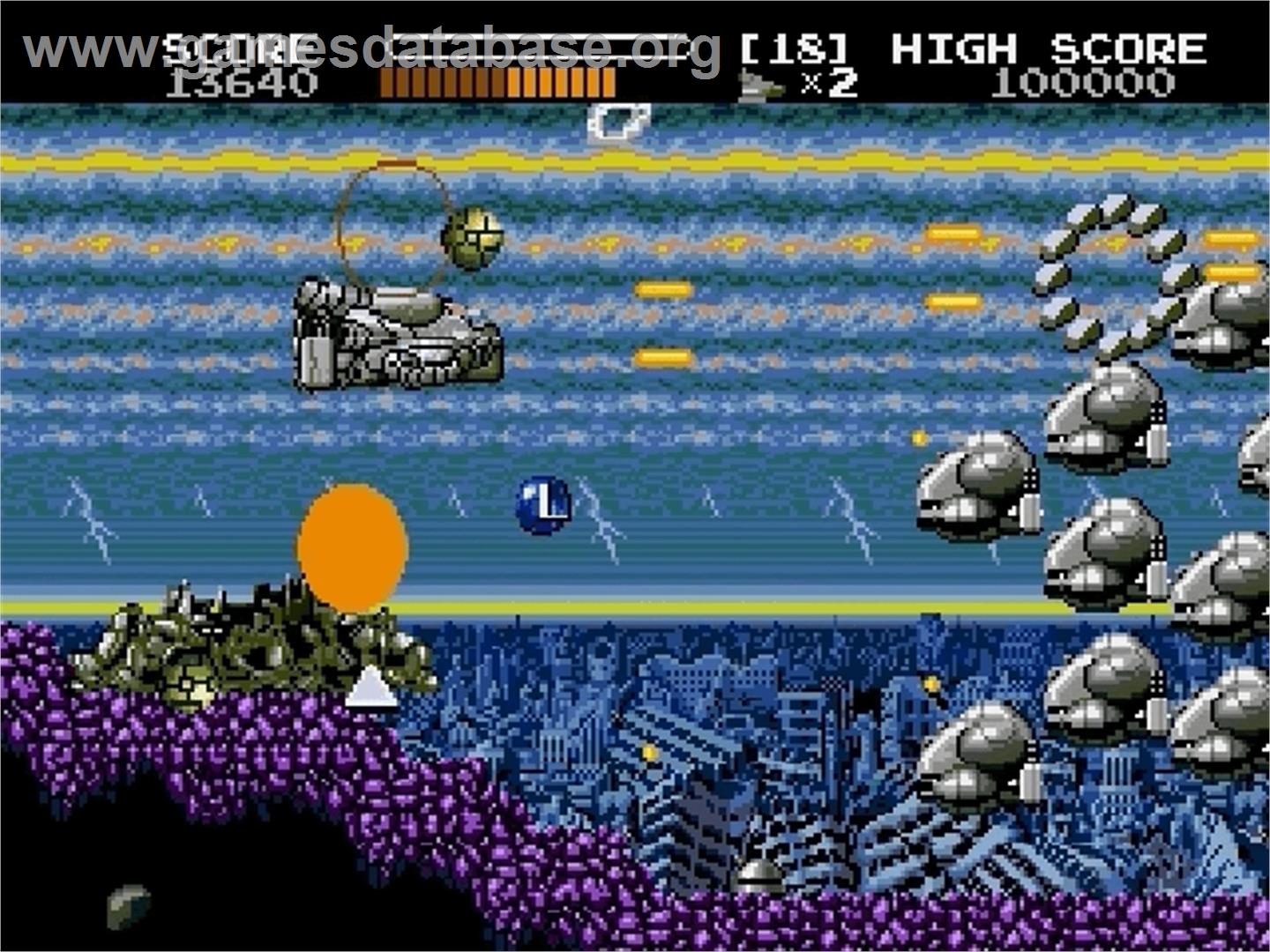 Uchuu Senkan Gomora - Sega Genesis - Artwork - In Game