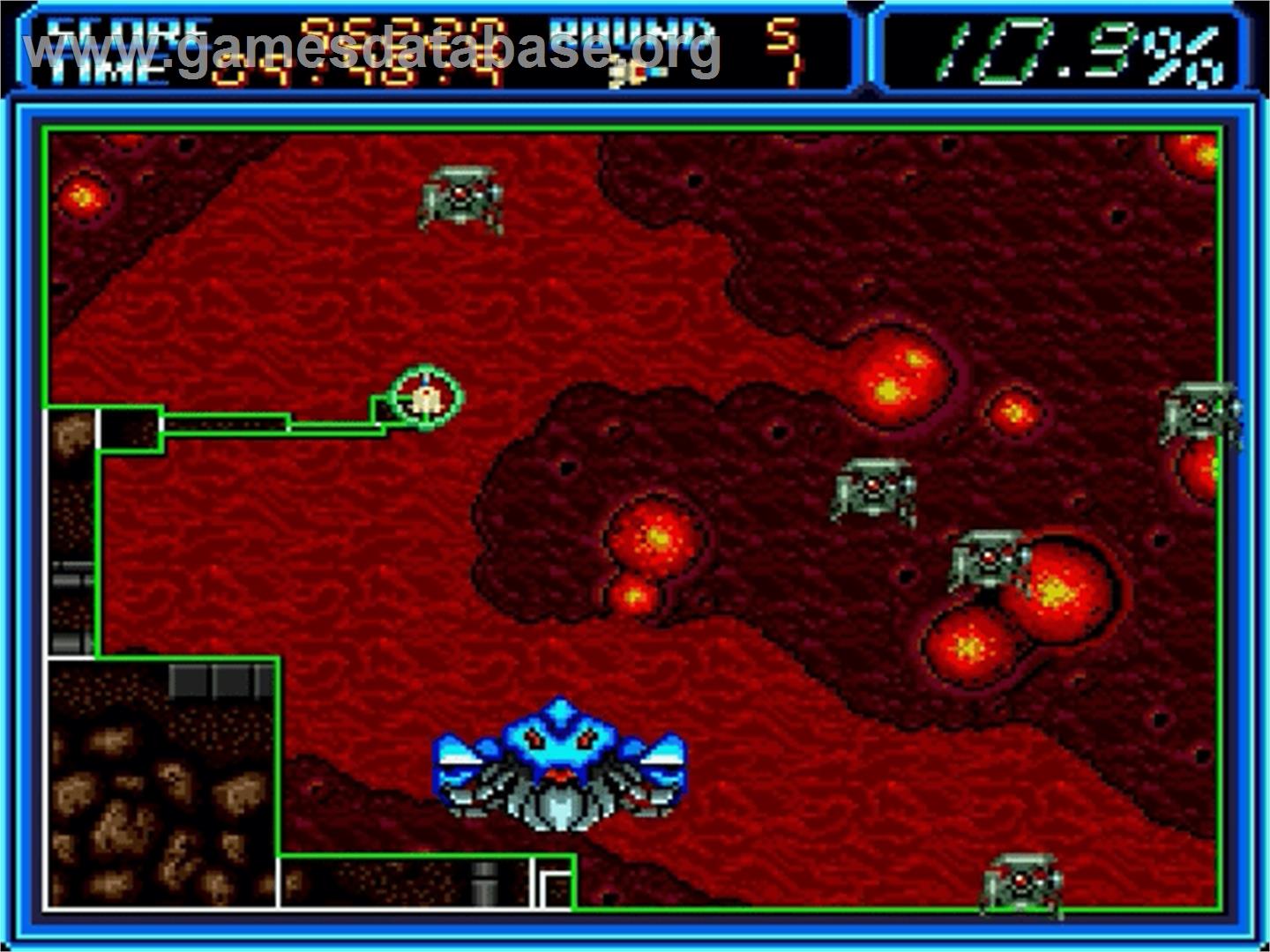 Volfied - Sega Genesis - Artwork - In Game