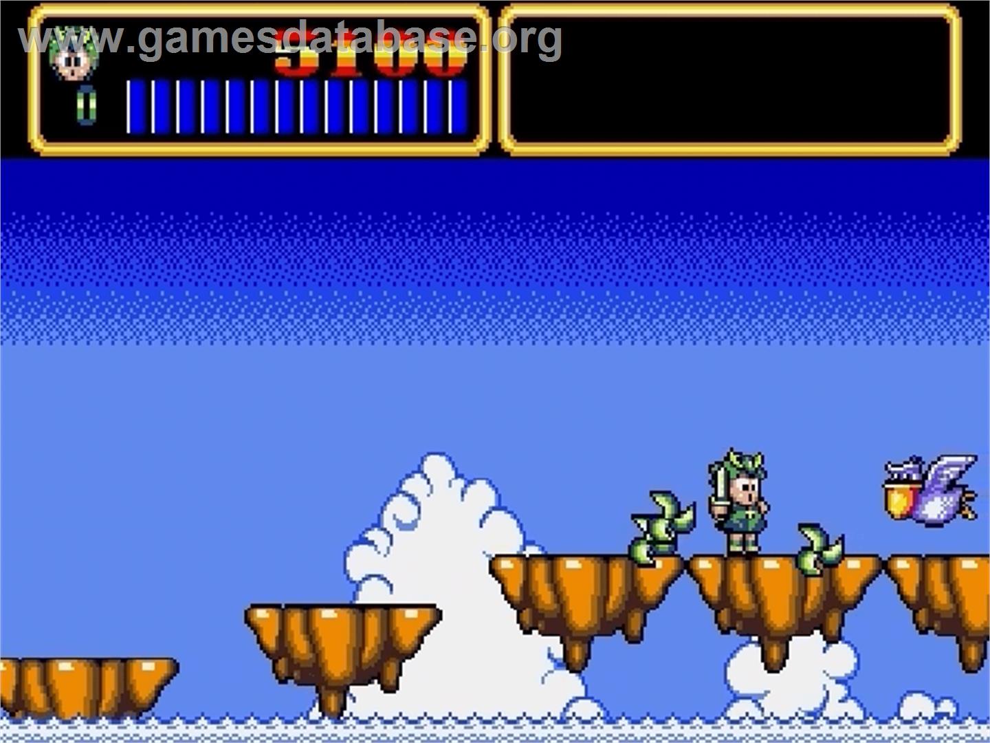 Wonder Boy III - Monster Lair - Sega Genesis - Artwork - In Game
