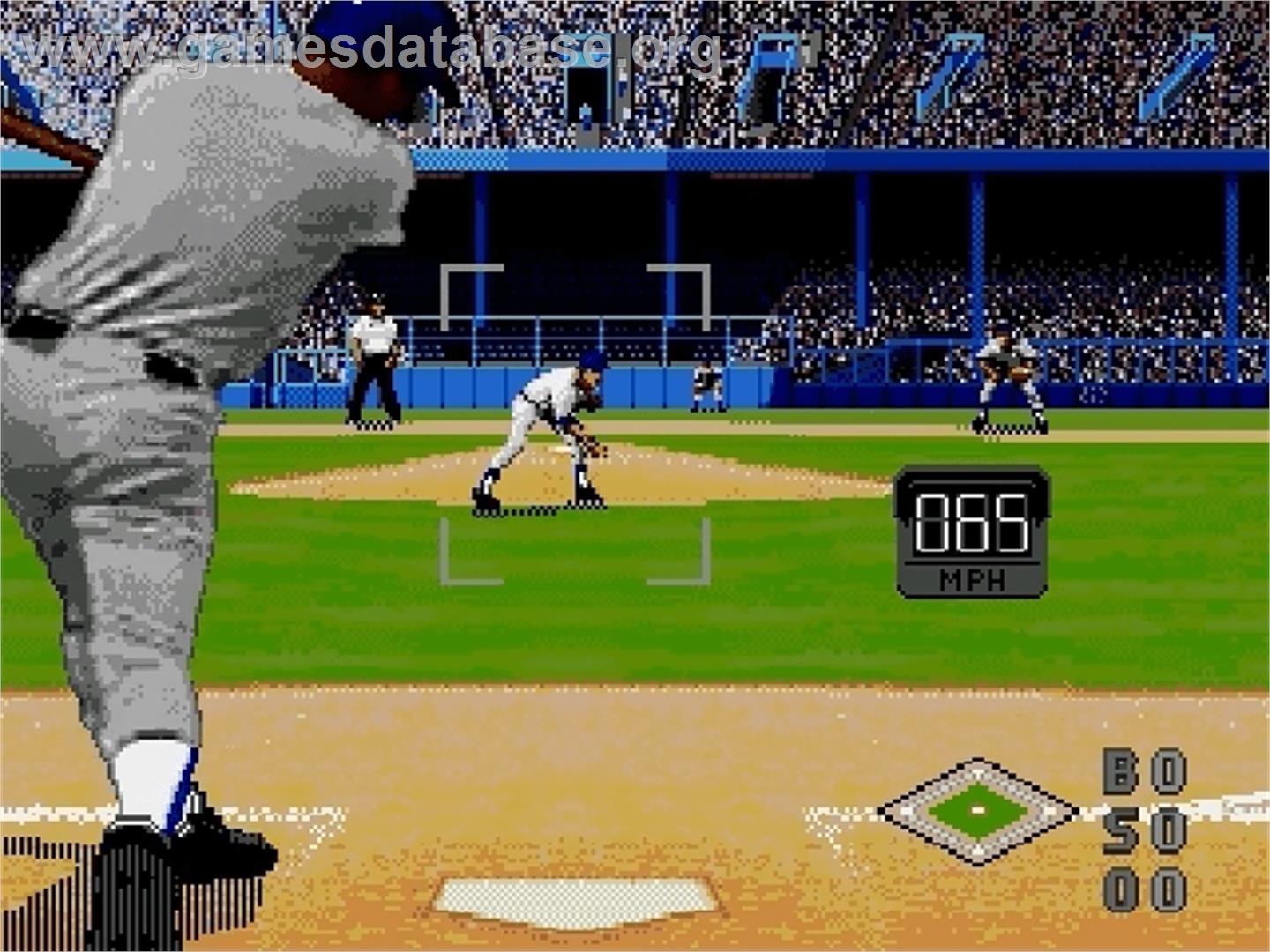 World Series Baseball '96 - Sega Genesis - Artwork - In Game