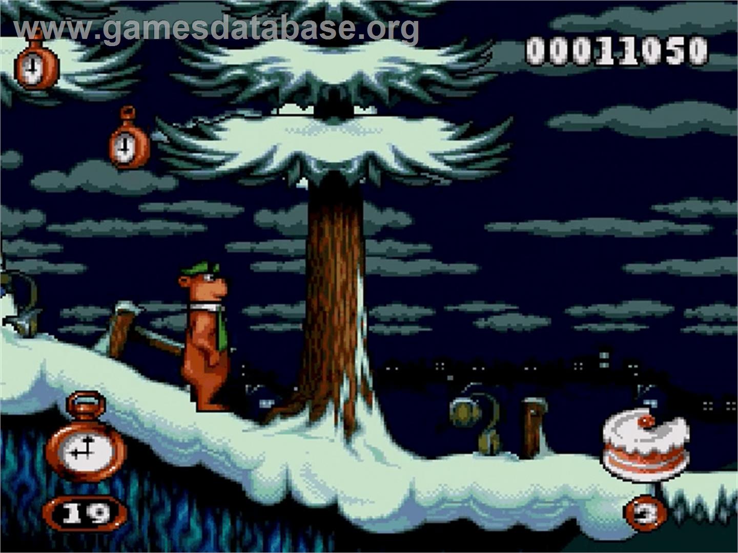 Yogi Bear - Cartoon Capers - Sega Genesis - Artwork - In Game