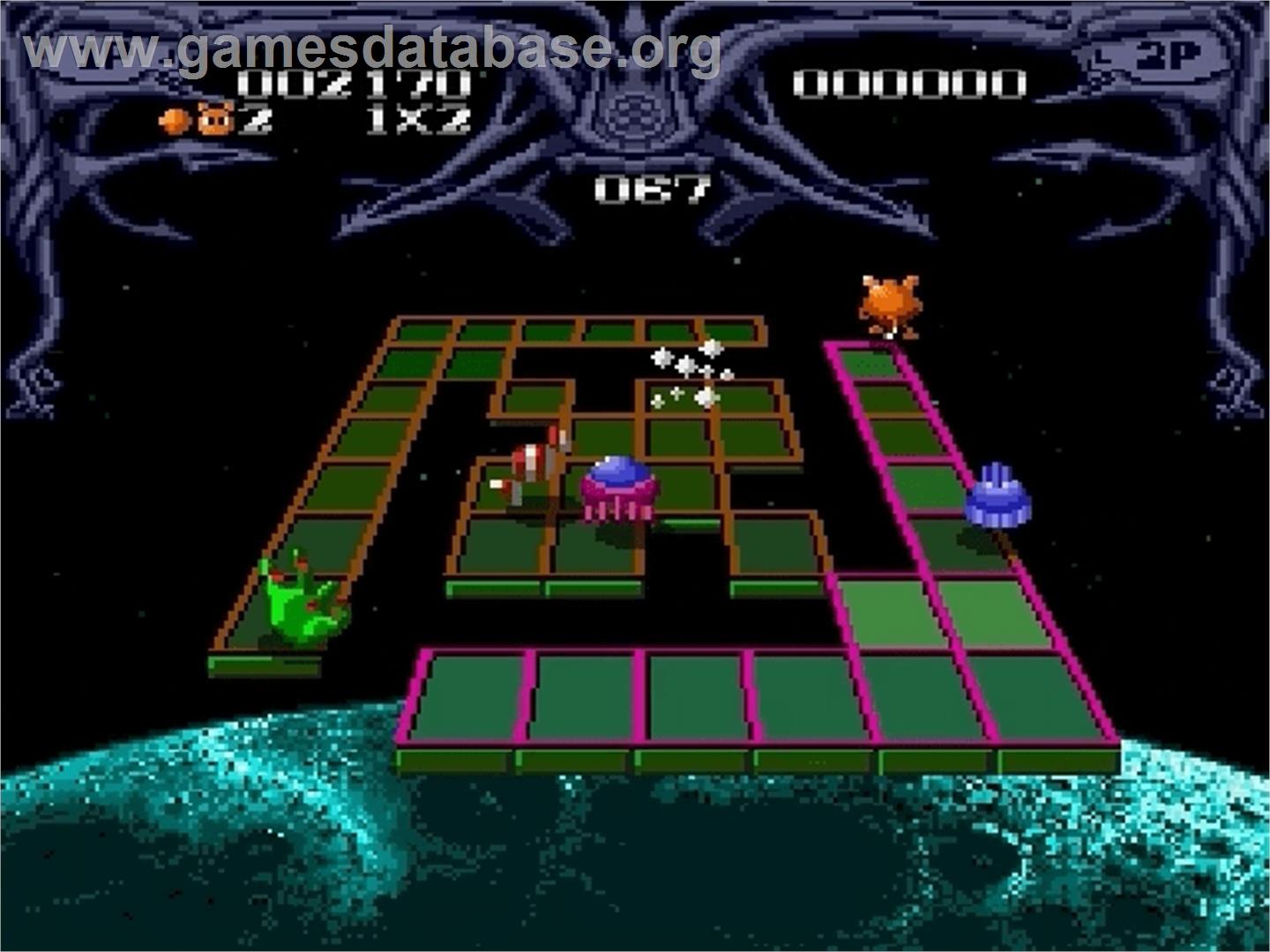 Zoom! - Sega Genesis - Artwork - In Game