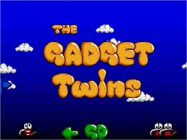 Title screen of Gadget Twins, The on the Sega Genesis.