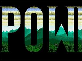 Title screen of Rings of Power on the Sega Genesis.