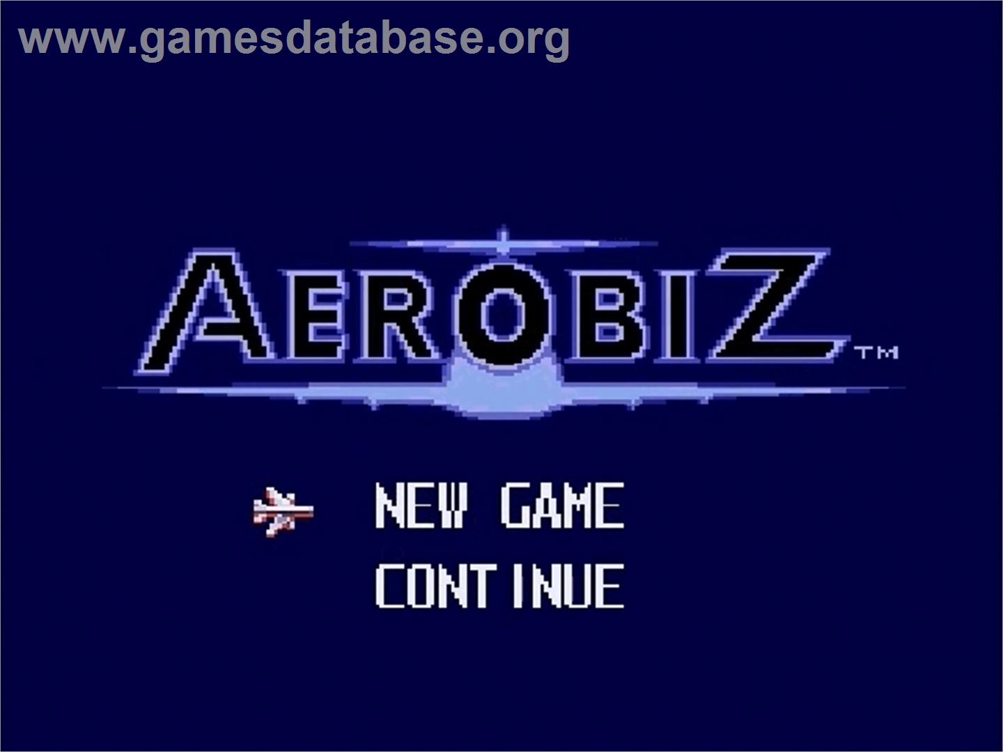 Air Management - Oozora Ni Kakeru - Sega Genesis - Artwork - Title Screen