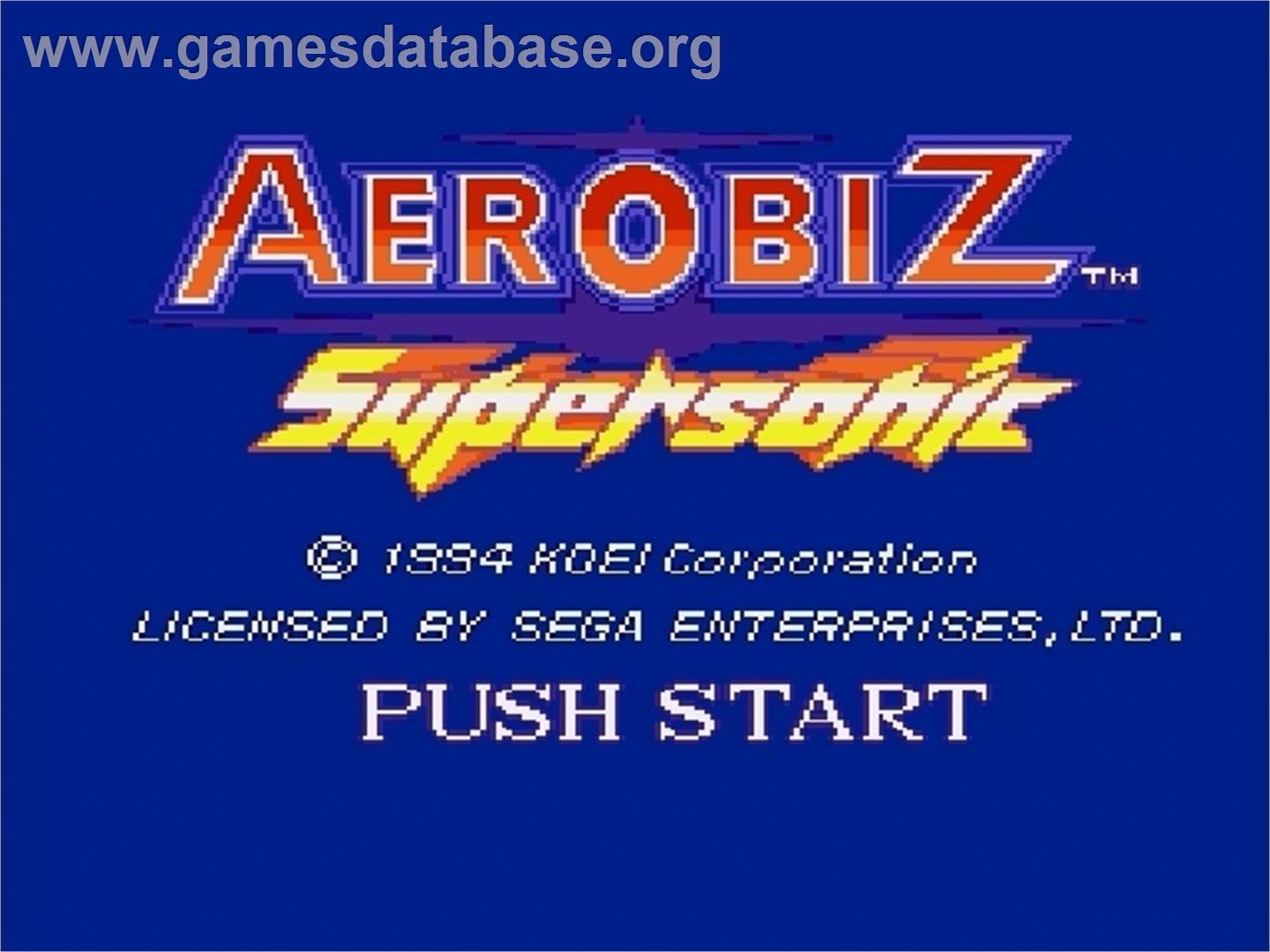 Air Management 2 - Koukuuou O Mezase - Sega Genesis - Artwork - Title Screen