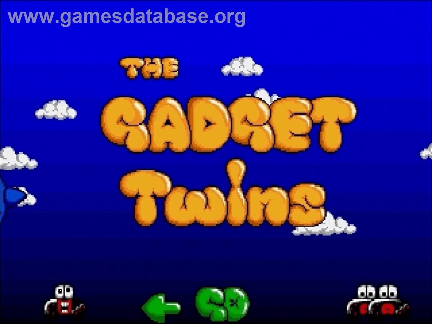 Gadget Twins, The - Sega Genesis - Artwork - Title Screen