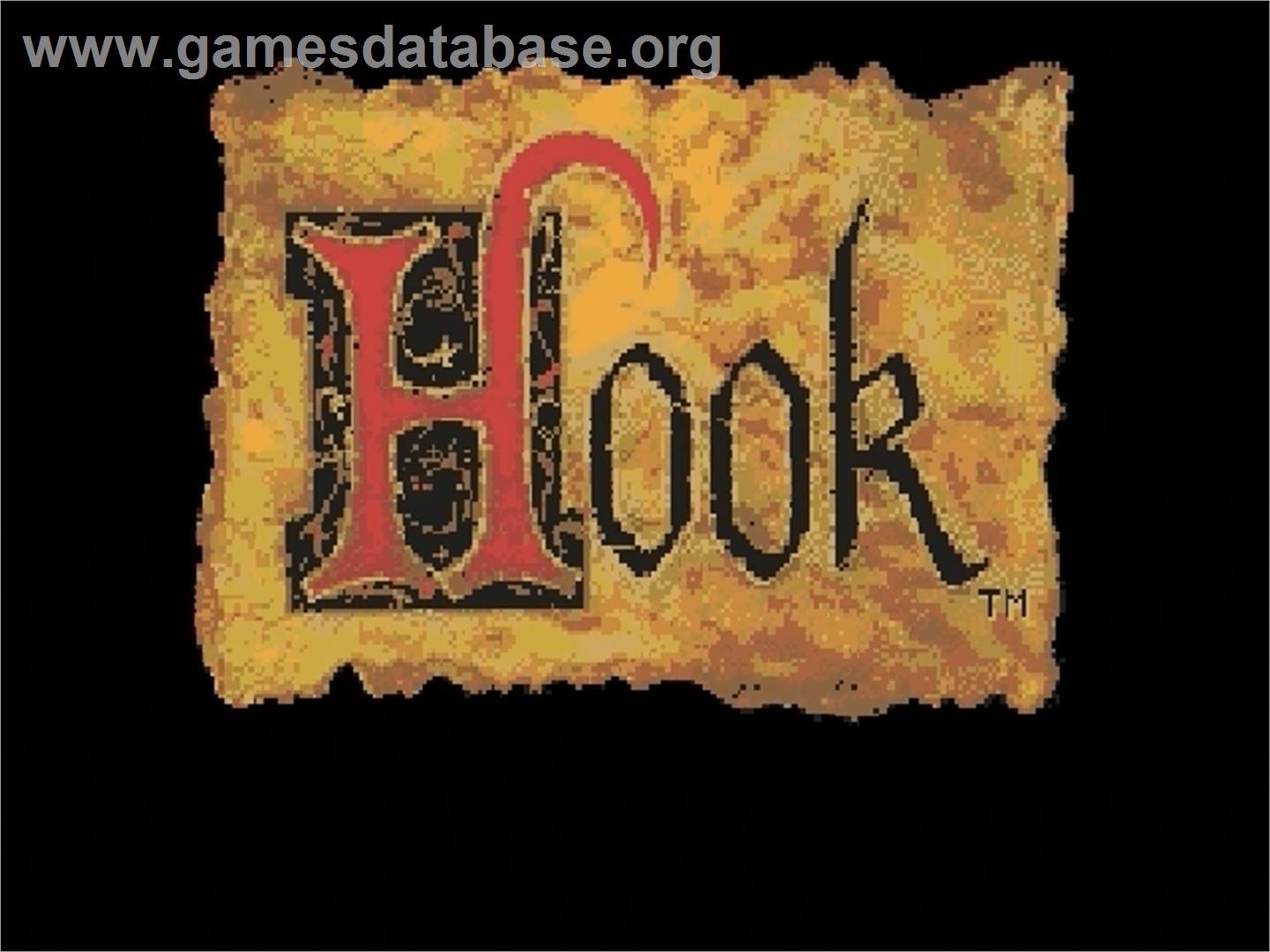 Hook - Sega Genesis - Artwork - Title Screen