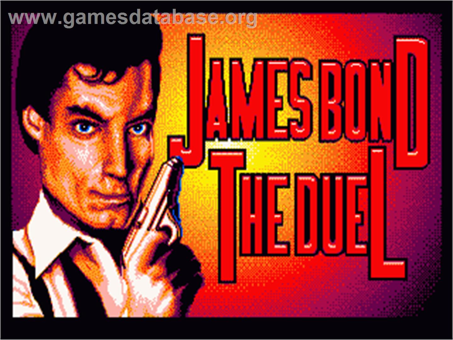 James Bond 007 - The Duel - Sega Genesis - Artwork - Title Screen