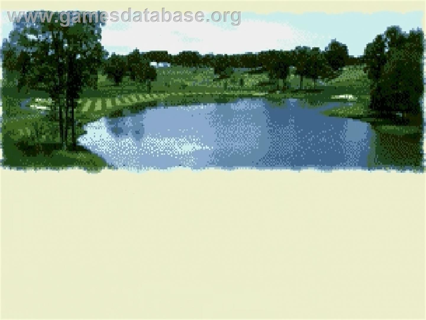 PGA Tour '96 - Sega Genesis - Artwork - Title Screen