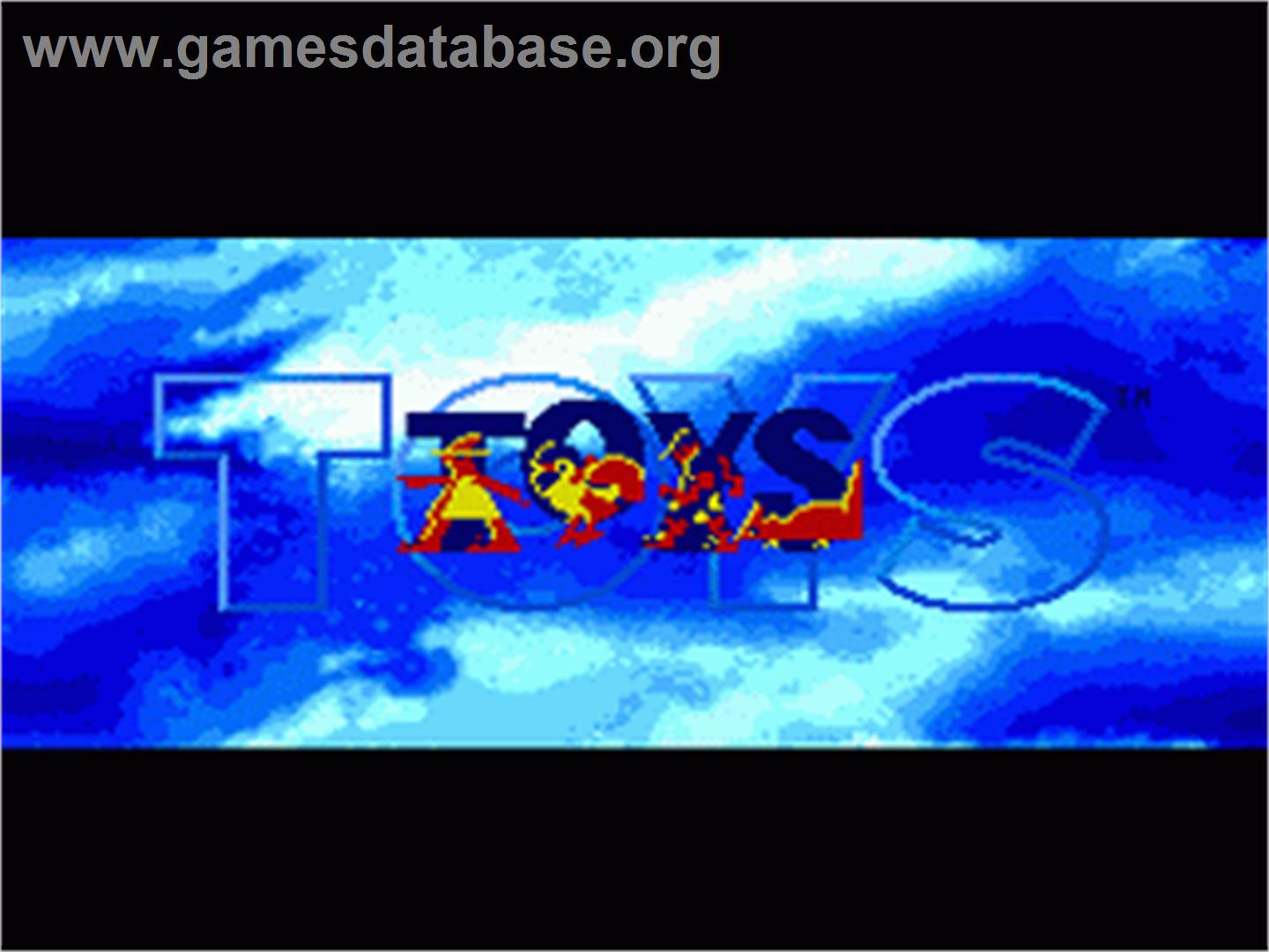 Toys - Sega Genesis - Artwork - Title Screen