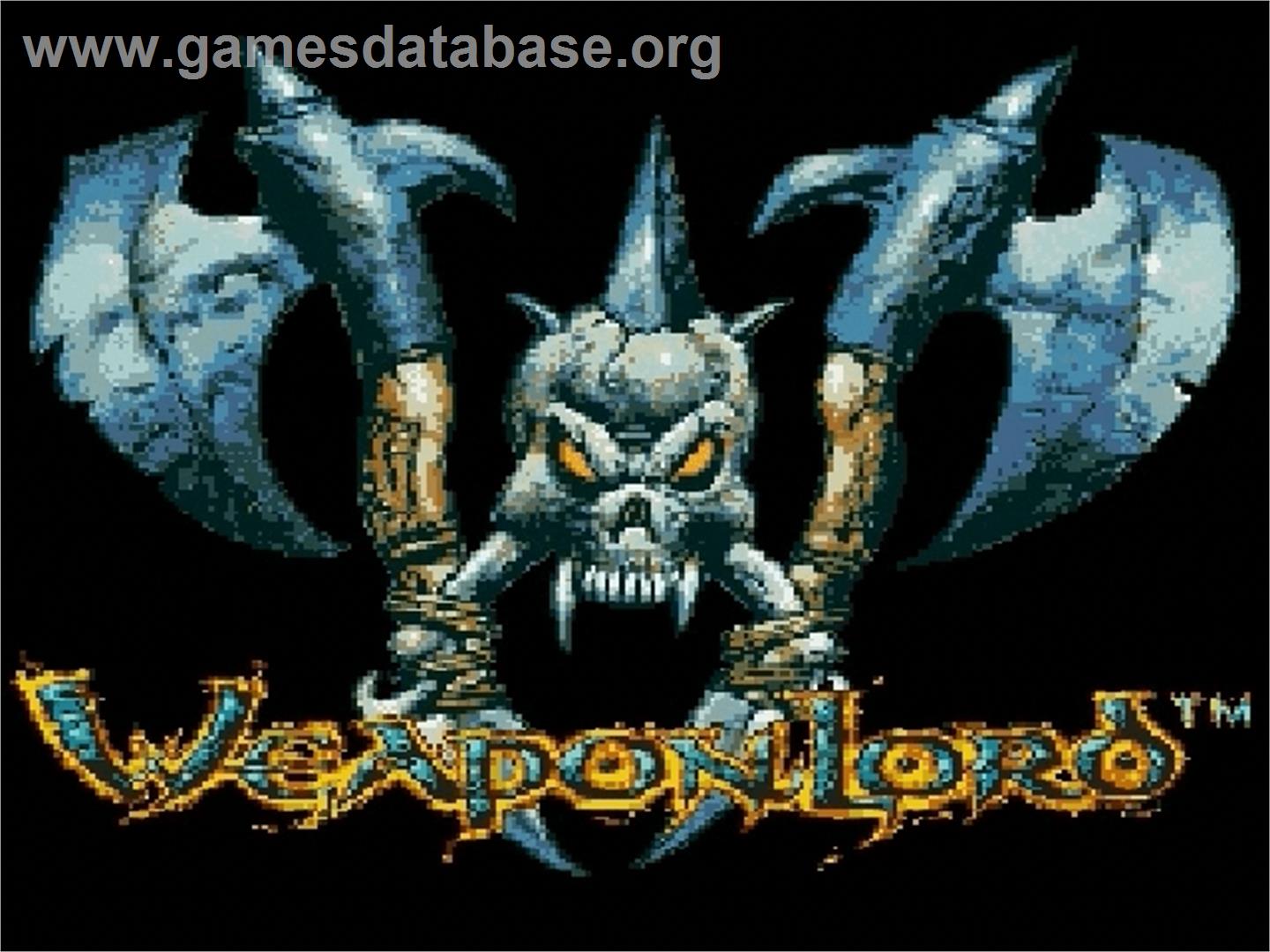 Weaponlord - Sega Genesis - Artwork - Title Screen