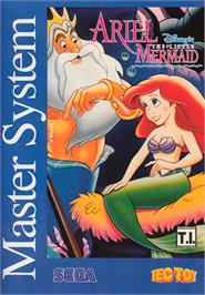 Box cover for Ariel the Little Mermaid on the Sega Master System.