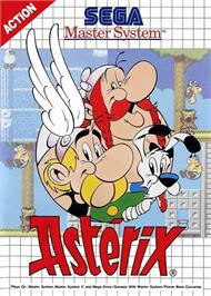Box cover for Astérix on the Sega Master System.