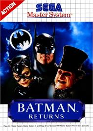 Box cover for Batman Returns on the Sega Master System.