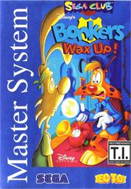 Box cover for Bonkers: Wax Up on the Sega Master System.