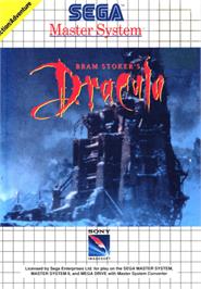 Box cover for Bram Stoker's Dracula on the Sega Master System.