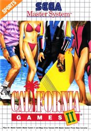 Box cover for California Games 2 on the Sega Master System.