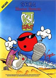 Box cover for Cool Spot on the Sega Master System.