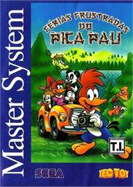 Box cover for Ferias Frustradas Do Pica-pau on the Sega Master System.