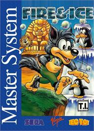 Box cover for Fire And Ice on the Sega Master System.