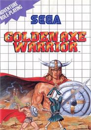 Box cover for Golden Axe Warrior on the Sega Master System.