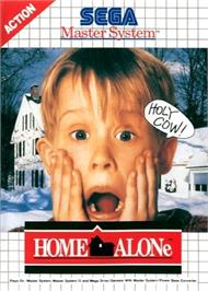Box cover for Home Alone on the Sega Master System.