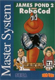 Box cover for James Pond 2: Codename: RoboCod on the Sega Master System.