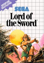Box cover for Lord of the Sword on the Sega Master System.