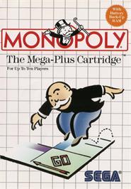 Box cover for Monopoly on the Sega Master System.